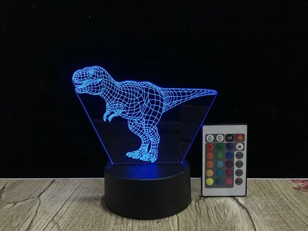 3D LED Creative Lamp Sign Dino Dinosaurus - Complete Set