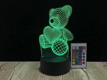 3D LED Creative Lamp Sign Beer - Complete Set