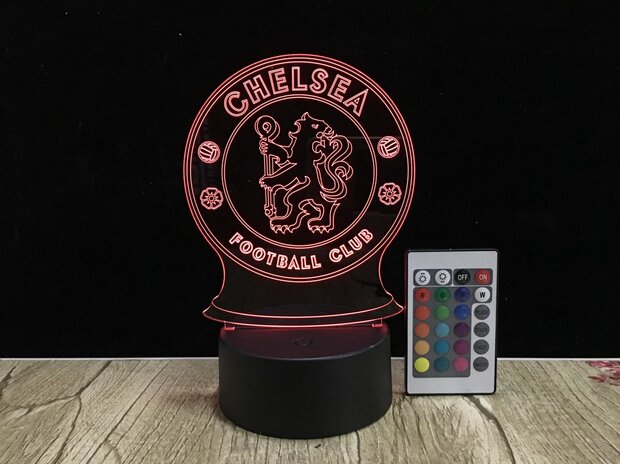 3D LED Creative Lamp Sign Chelsea - Complete Set